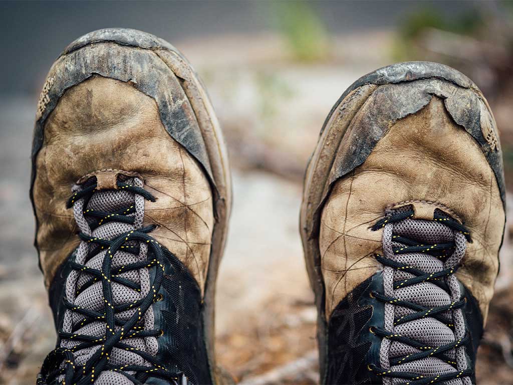 La importancia del calzado den el cuidado de los pies en senderismo/ Foto (cc): Tim Foster