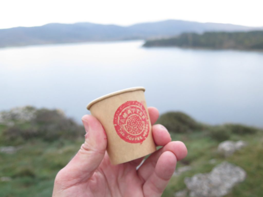 Amatter Coffee en el Embalse de Ullíbarri-Gamboa.