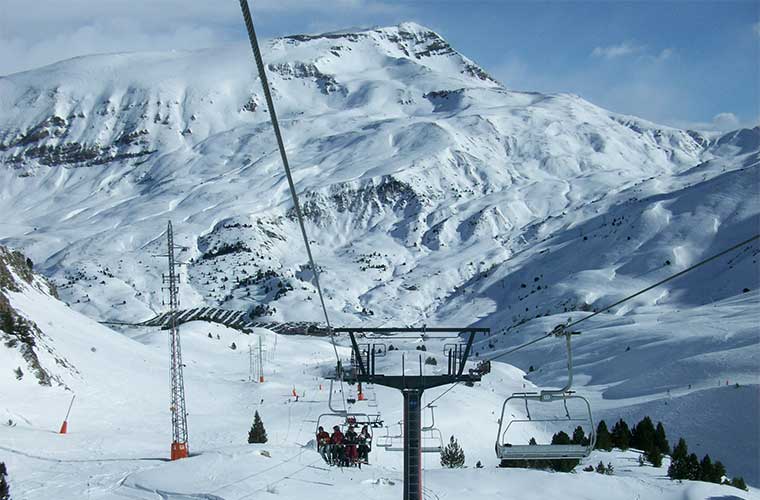 El mejor esquí en Aramón Cerler / Foto: total 13 (Flickr Telesilla) (vía Wikimedia Commons)