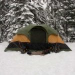 Dormir sobre la nieve con nuestra tienda de campaña