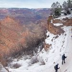 Trekking en invierno en Bright Angel Trail  / Foto: Grand Canyon National Park (Flickr)