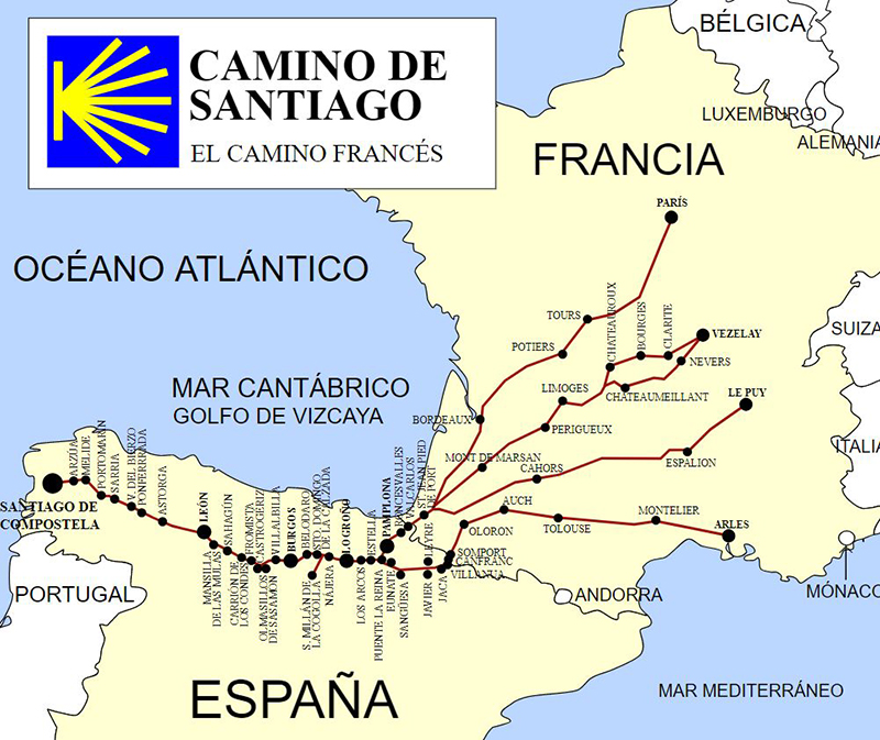 Camino Francés / Foto: Jynus_ (CC BY-SA 2.5)