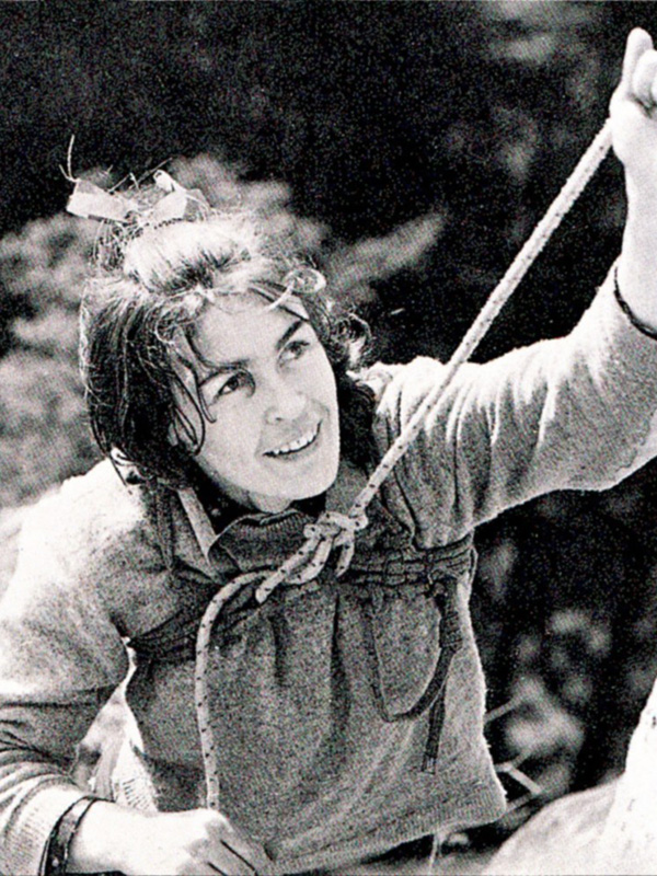 Wanda Rutkiewicz en los Pirineos 1969 / Foto: 