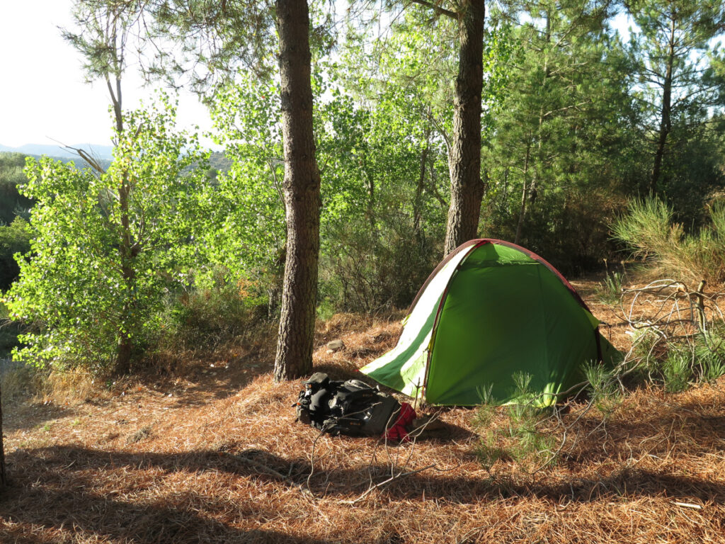 GR11 con tienda, Pirineo oriental